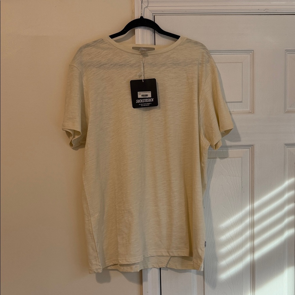 Classic Beige Men's Short Sleeve Tee